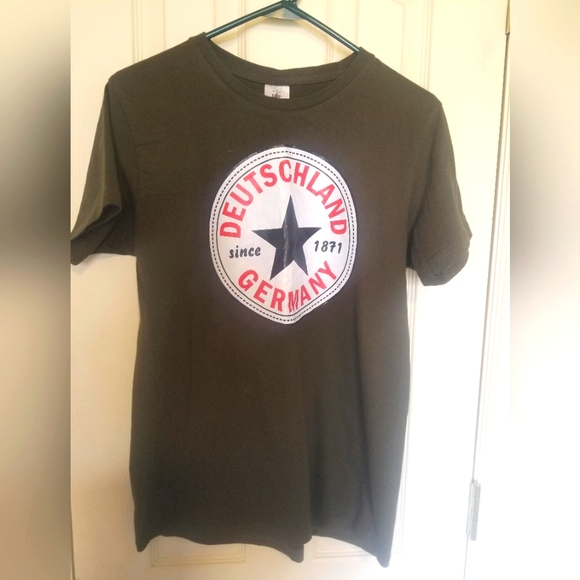 Deutschland ALLEMAGNE Country Name T-Shirt - Men's Organic Cotton Patriotic Germany Tee